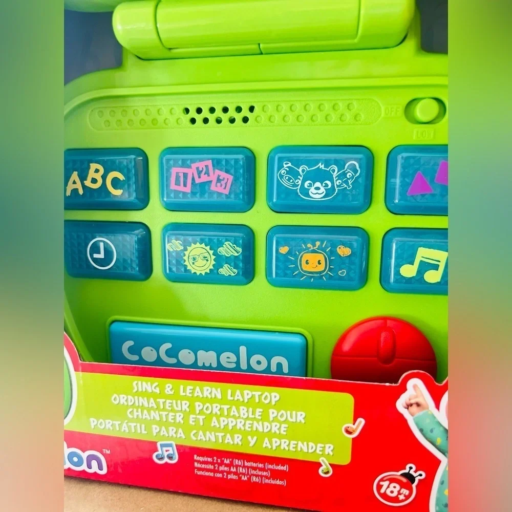 Cocomelon Sing and Learn Laptop Toy for Kids